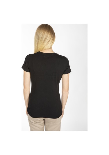 ROBERTO CAVALLI  Kadın T'shirt RRC6002L Siyah