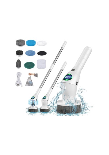 Elektrikli Temizleme Fırçası 8'i 1 Arada Çok Fonksiyonlu Ev 1 Bilgisayar