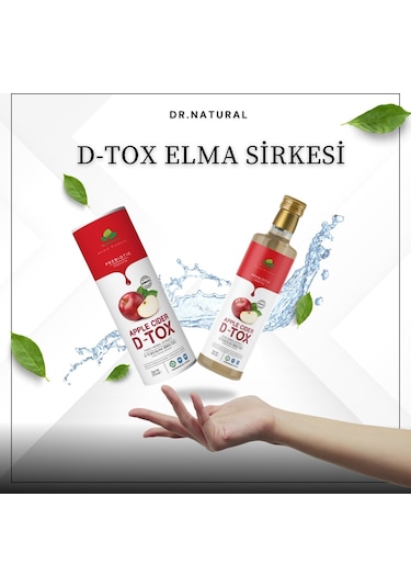 Dr. Natural Elma Özlü  Sirkesi 3 x 250 ML