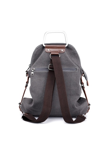 Cordial Moda Kadın Sırt Çantası - Fonksiyonel Omuz Çantası Gri Ve Çok Renkli Çok Renkli