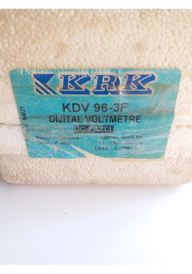 DİJİTAL 96X96 0-500V  VOLTMETRE