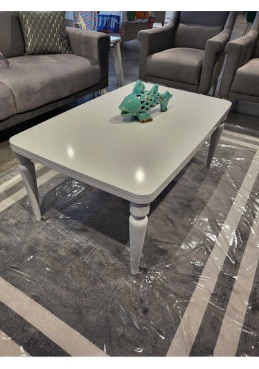 Akset Orta Sehpa Lüx Full Beyaz