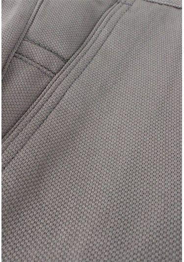 Classics Men Caserta Regular Fit Erkek Armürlü Keten Pantolon - 7635 Taş