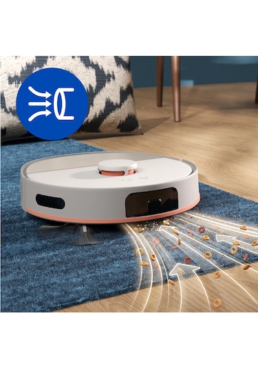 philips homerun 5000 serisi xu510020 beyaz cop istasyonlu akilli robot supurge beyaz 113644678