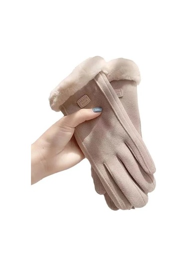 Unisex Kış Eldivenleri, Sıcak Dokunmatik Ekran Eldivenleri, Astarlı Rüzgar Geçirmez İş Eldivenleri