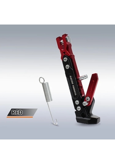 Cloudstore Kırmızı Motosiklet Ayaklığı - Kaymaz Tabanlı, Ayarlanabilir, Sağlam
