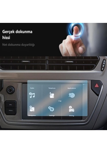 Citroen C-elysee Ekran Koruyucu 7 İnç Multimedya Navigasyon