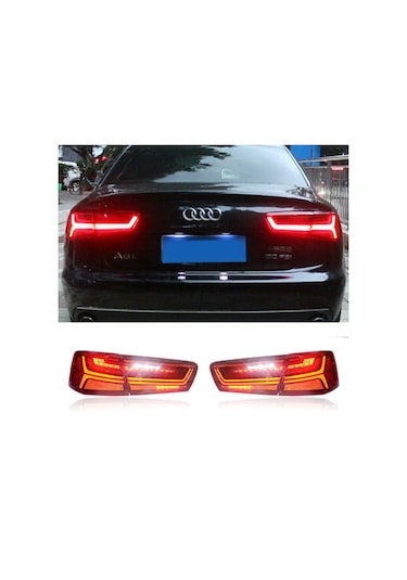 Autogp Audi A6 Stop Lambası Ledli Kırmızı Facelift Görünüm 2011 / 2015