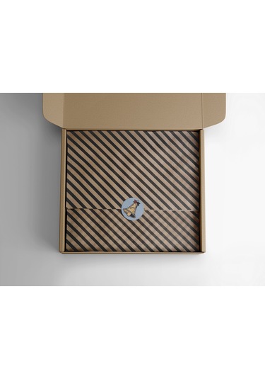 Siyah Verev Kraft Ambalaj Kağıdı Seti 10 Rulo Kağıt 70x100 Cm