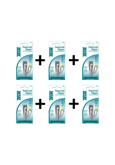 Trim Zincirli Tırnak Makası 6 Adet