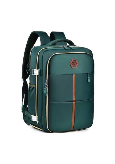 Tongxida Weıxıer B717 Büyük Kapasiteli Seyahat Omuz Çantası Basit Öğrenciler Evrensel Okul Çantası Kırmızı Yeşil