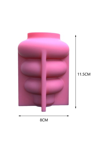 Suntek Çiçek Vazo Silikon Modeli, Beton Vazo Epoksi Reçine