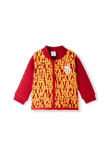 Gsstore Galatasaray Bebek Ceket B252038 Sarı - Kırmızı