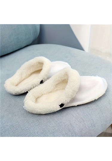 Fochsia Kürklü İçlikli Kışlık Crocs 44/45 Siyah Polar Kalın Sıcak Tutan Kaydırmaz