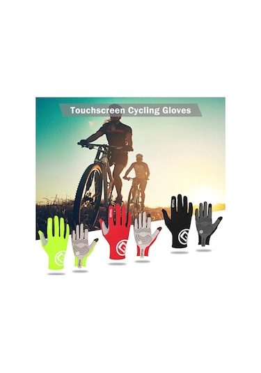 Yaleker S-02 Xl Siyah Bisiklet Eldiveni, Dokunmatik Ekran, Kayma Engeli, Şok Emici Palmiye, Kış Bisikleti Spor Malzemesi