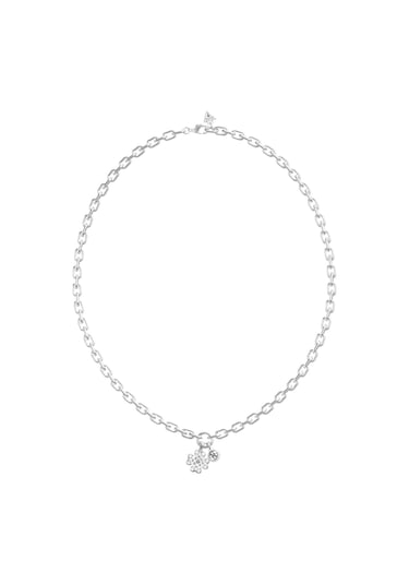 Guess Jgujubn06043jwrhtu Kadın Kolye Metalik Gri