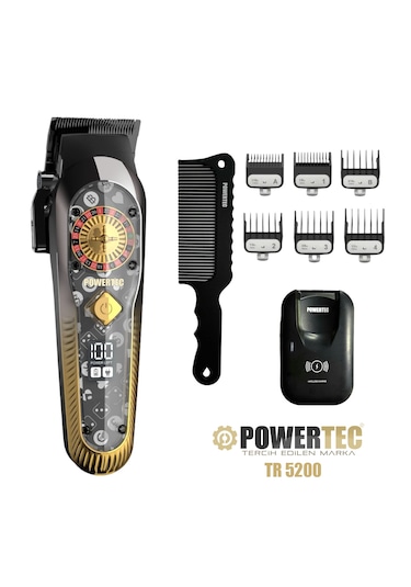 Powertec TR-5200 Profesyonel Saç Kesme Makinesi