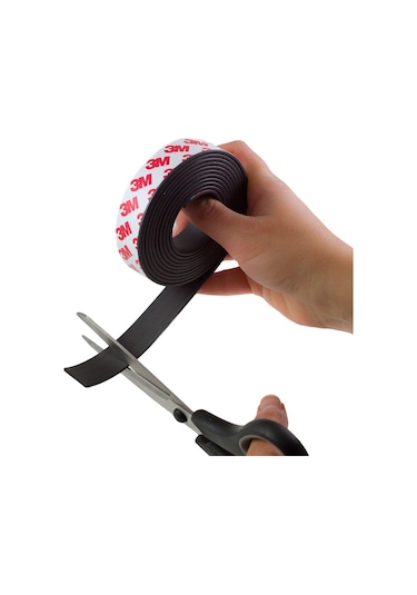 Yapışkanlı Şerit Mıknatıs Magnet, Genişlik 1,2 Cm - 5 Metre