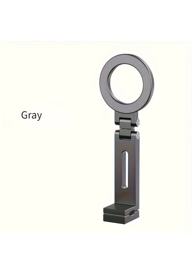 Motion003 30 Ev Gri Ağır Hizmet Manyetik Telefon Tutucu Katlanabilir Dönebilir Abs Plastik M Gri