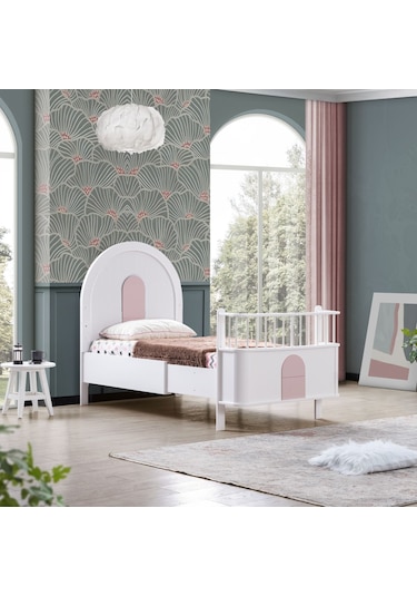 Mdf Beşik Venüs Büyüyen Beşik + 1 Adet Comfort Yatak 90x130 Beyaz