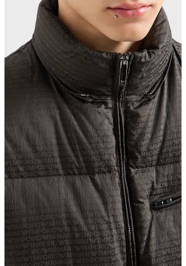 Emporio Armani Erkek Yelek 6D1B66 1NNXZ 05A6 Haki