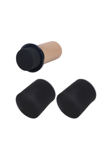 Fosenze Hoparlör Portu Sponsu 80mm X 80mm, Gürültüyü Azaltır, Bası Yansımasını Artırır, Hoparlör Kutuları İçin Uygun 2 Adet