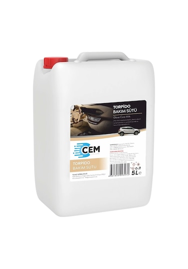 Cem Car Care Torpido Bakım Sütü 5 Kg