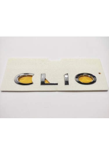 Renault Clio 4 Arma Bagaj Yazısı Yapıştırma 19.5cmx3.1cm 5826