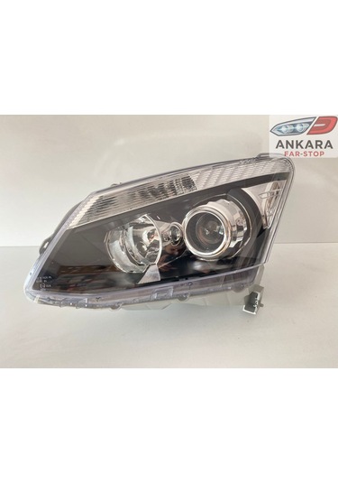 Isuzu D-max 2012-2015 Far Lambası Siyah Mercekli Sol