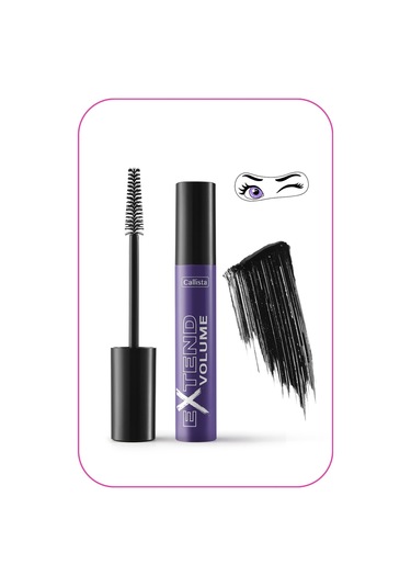 Callista Extend Volume Hacim ve Uzunluk Etkili Maskara Siyah