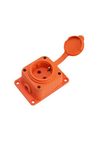 Bylion Kauçuk Tekli Pano Prizi