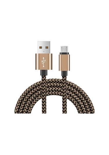 Snapbuy İphone Uyumlu Xs Max/xr/x/8/7, Redmi, Samsung S7/s6 İçin Hızlı Şarj Kablosu 10a/9a/6a/5a Altın0.75 M