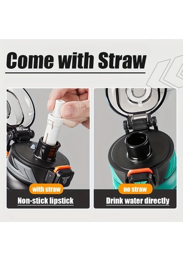 Maxaccess Tkk 316 Paslanmaz Çelik Altın Renk 900ml Vakum Termos Sızdırmaz Sıcak Soğuk Saklar Kamp Spor Seyahat