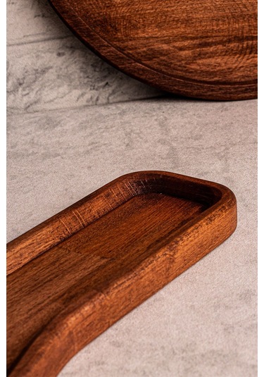 Snippy Holdy - Tezgah Üstü Ahşap Kirli Kaşık Altlığı Kirli Kaşıklık Kepçe Altlığı Ahşap