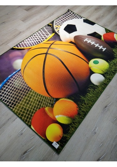Doğuş 3Boyutluhalı 3D-910 Top Spor Halı 100X140Cm