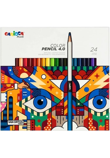 Carioca Plus 4.0 Kuru Boya Kalemi 24'lü