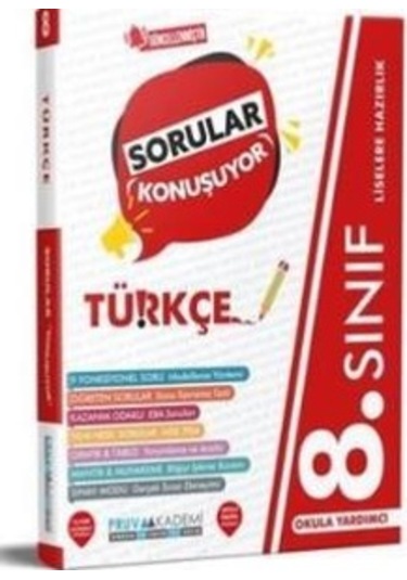 8.Sınıf Türkçe Soru Bankası- Liz Yayınları