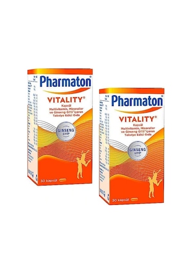 Pharmaton Vitality 2 x 30 Kapsül