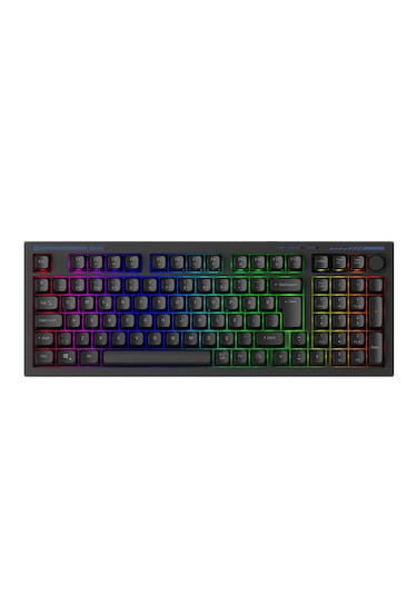 Machenike K1 Kablolu Membran Rgb Siyah Türkçe Q Gaming Klavye