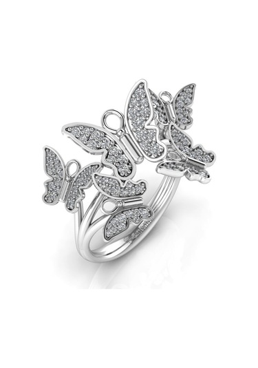 0,40 Karat Pırlanta Kelebek Yüzük