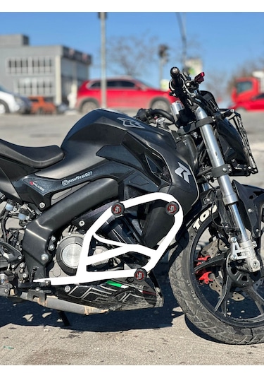 Benelli S 125 Cc 3 Lü Koruma Takozu Beyaz