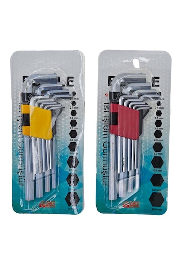 Ecole Allen Anahtar Takımı 9 Parça Uzun