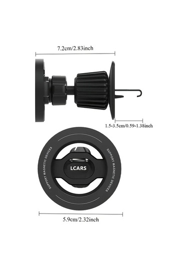 Boatshop1 Araba Telefon Tutucu Manyetik Ct20 C3 Hava Kanalı Anti Shake Destek Standı İphone Uyumlu 16 15 14 13 12 Pro Max Plus Magsafe Kılıf Uygun
