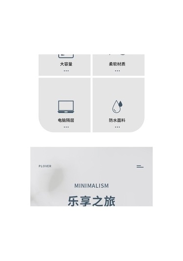 Willowhaven Orta Boy Siyah Günlük Sırt Çantası Oxford Kumaş Siyah