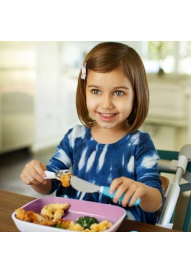 Munchkin Sıçramayı Engelleyici Çocuk Çatal Bıçak Takımı,18ay+ 3 S