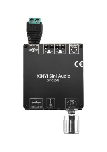 Vkemall Xy-c100l Xınyısiniaudio 100w İkili Sesli 360 Derece Bluetooth Dijital Güç Amfi Kartı