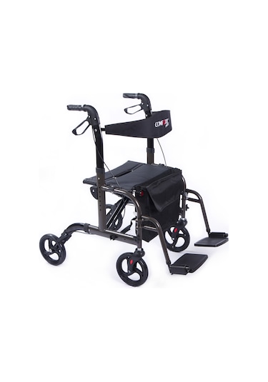 Comfort Plus Dm9124 Lüx Ayak Pedallı Alüminyum Rolatör