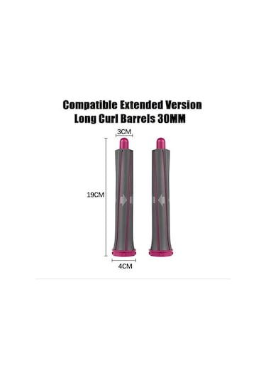 Joyhub Airwrap Şekillendirici Aksesuarları Için 1 Çift Saç Maşası 6q6a2n