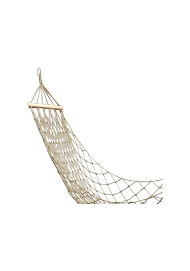 Suntek Kamp Hamak Ağır Katlanır Plaj Veranda Arka Bahçe Beyaz