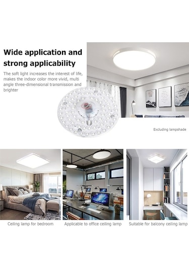 Pazly 180w Tavan Işık Modülü Led Işık Kaynağı Güçlendirme Beyaz Enerji Verimli Beyaz